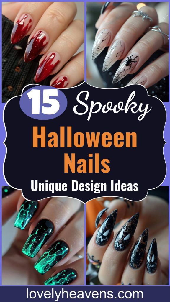 15 Spooky Halloween Nails: Design Ideas To Try Now