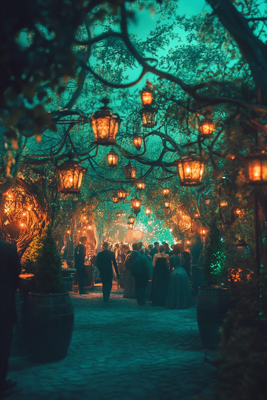 19. Enchanting Halloween Garden Party Ideas-1