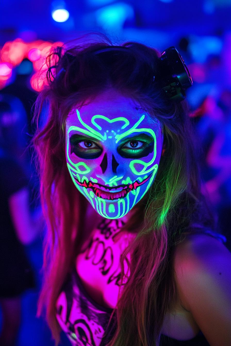18. Neon Blacklight Halloween Extravaganza-1